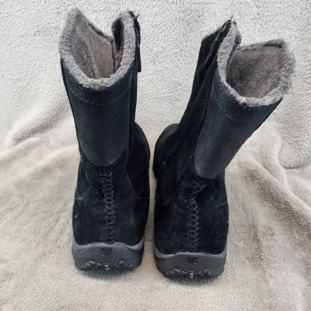 Sorel Shoes Womens Size 9 Maribel Black Suede Winter Boots